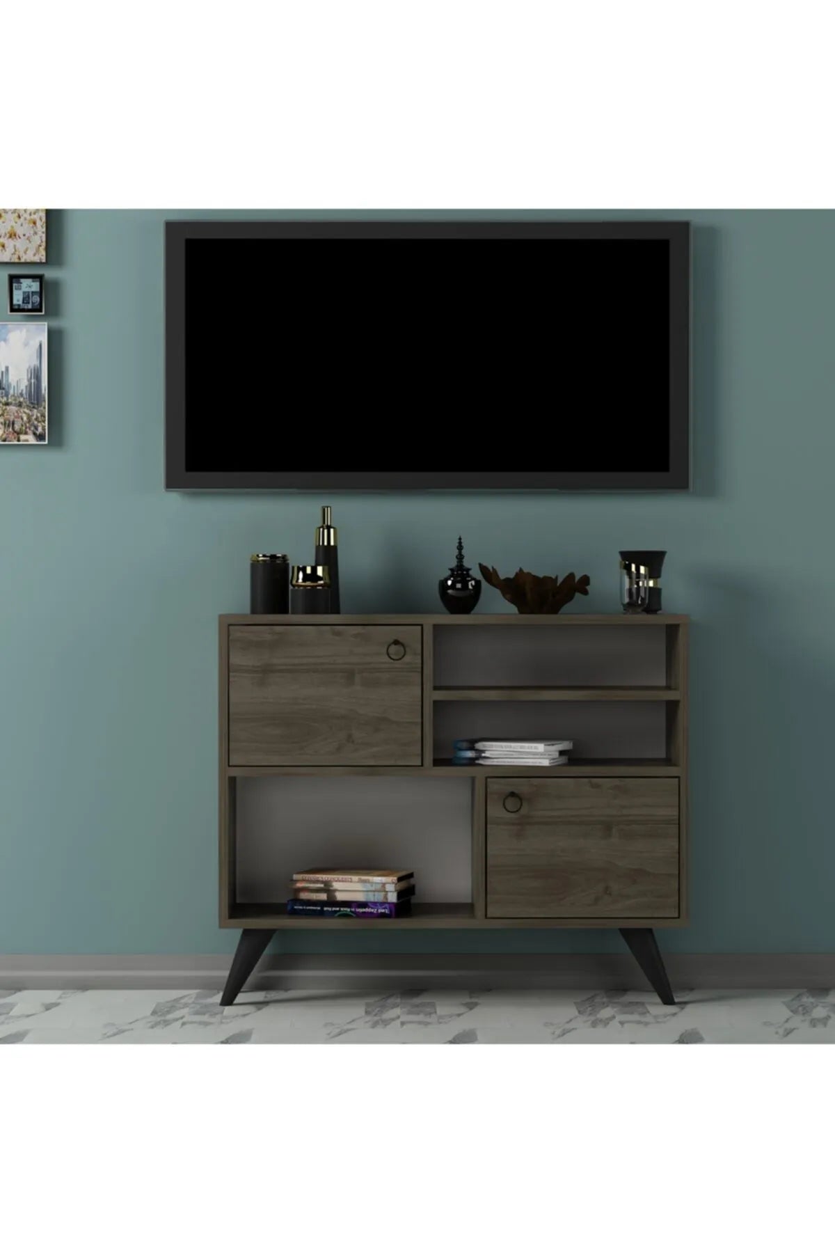 TV-stativ-konsoll Multi-Purpose Cabinet