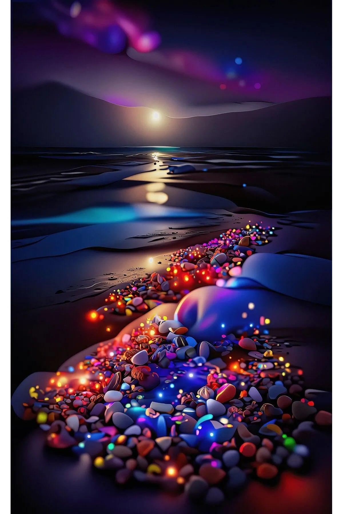 Dekorativ Kanvas Kunstverk – 100 % Bomull | Høyoppløselig Trykk | 1 Delt | Moderne Stil