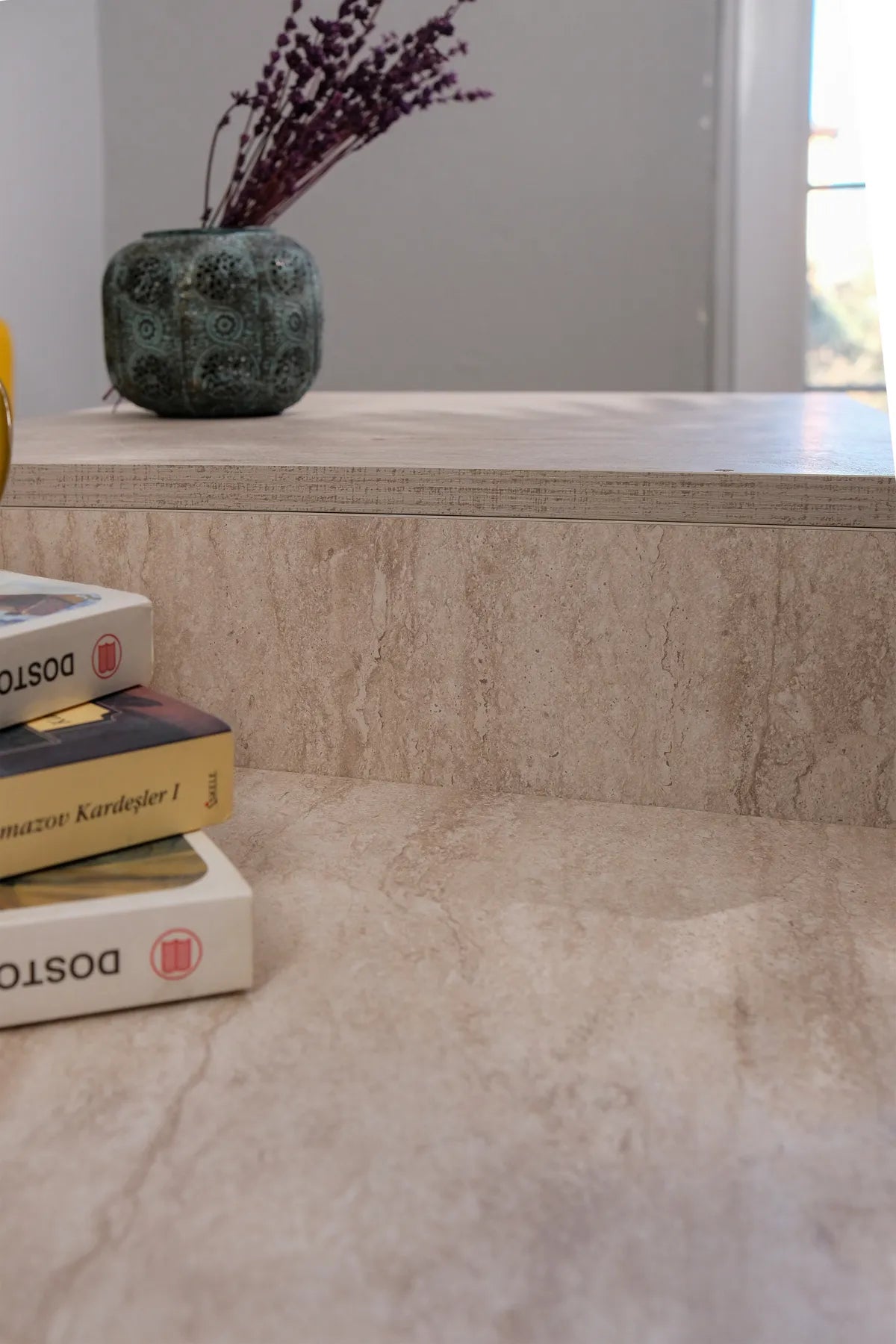 MUEV Rektangulært Stuebord i Grått | 105x45 cm | Skandinavisk og Moderne Design