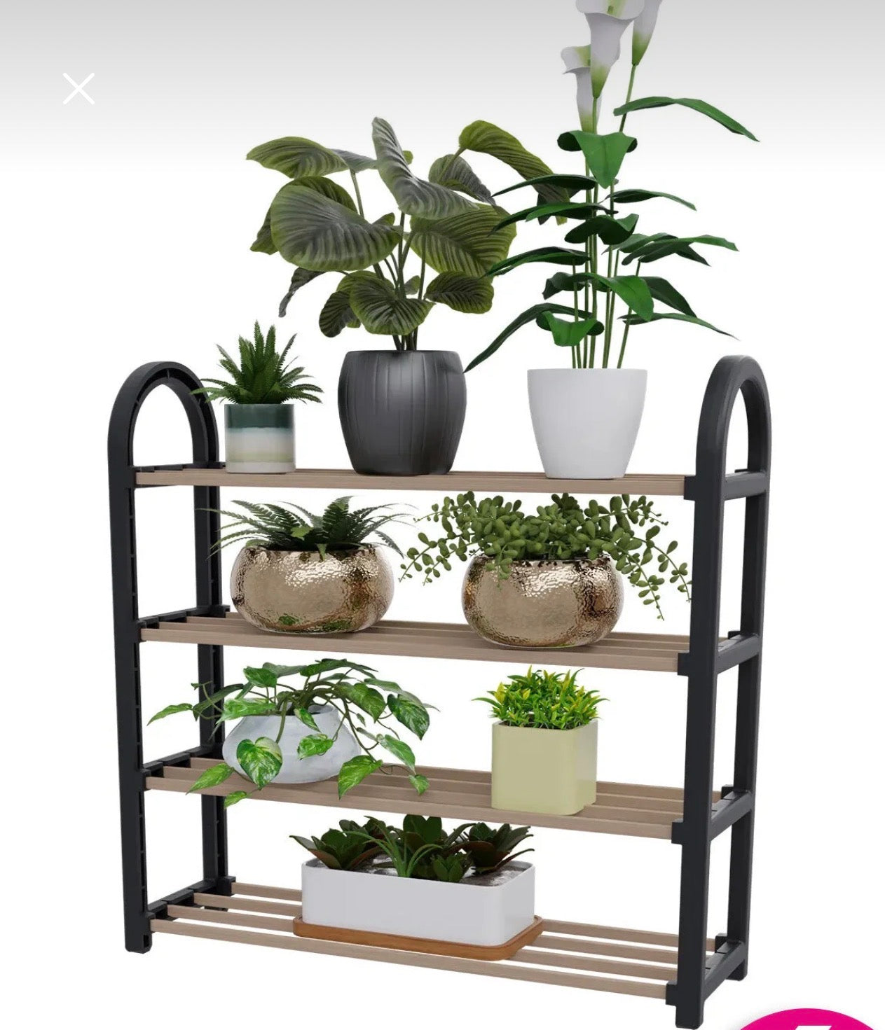 Stickwood-Stilig Kjøkkenmodul i Sort MDF – Rustikk Oppbevaring