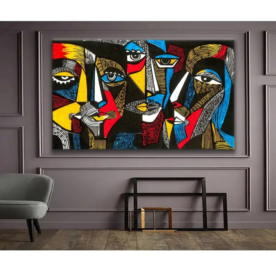 Surrealistiske veggbilder 100x70 cm