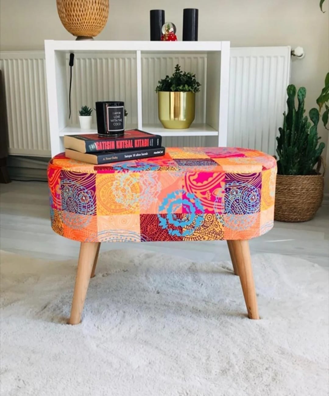 WEBPANYA Agnbøk Treben Oval Puff