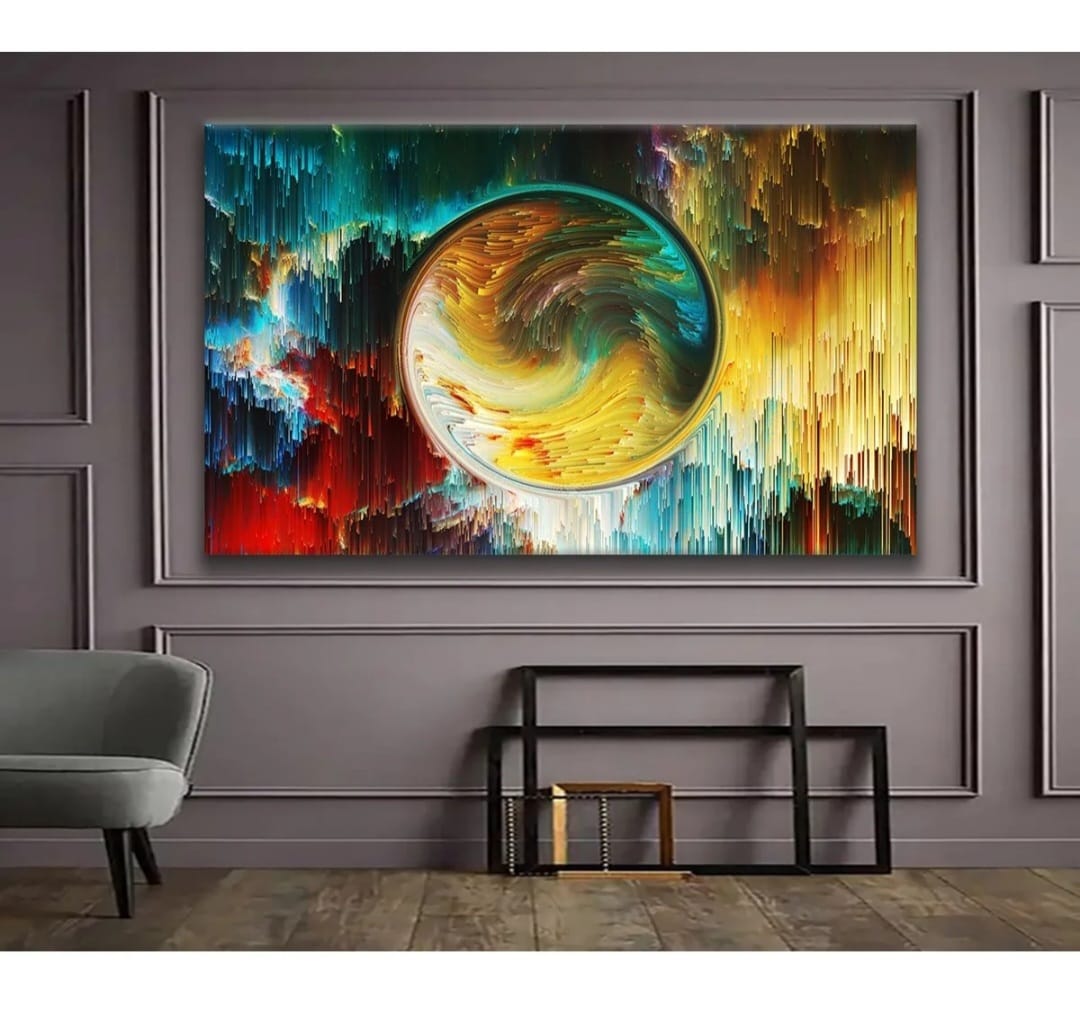 Farger og harmoni veggbilde 70x100 cm