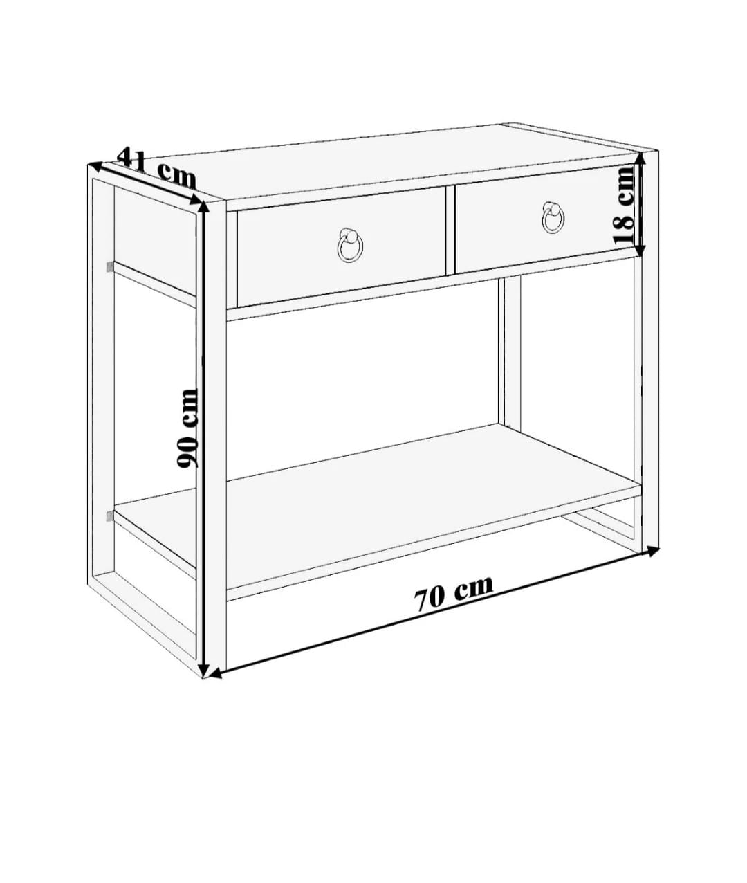 Mokaparkavm Leylak-KOMMODE