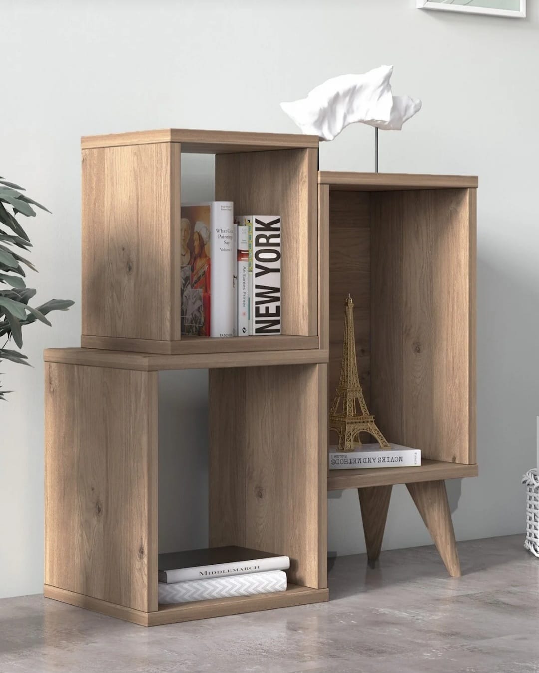 Bokhylle Eik By Doğtaş