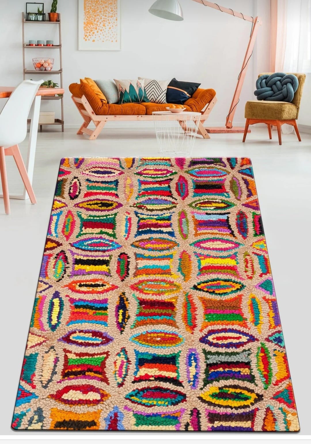 Chilai Home Circulo Djt Modern Design Vaskbart sklisikkert baseteppe