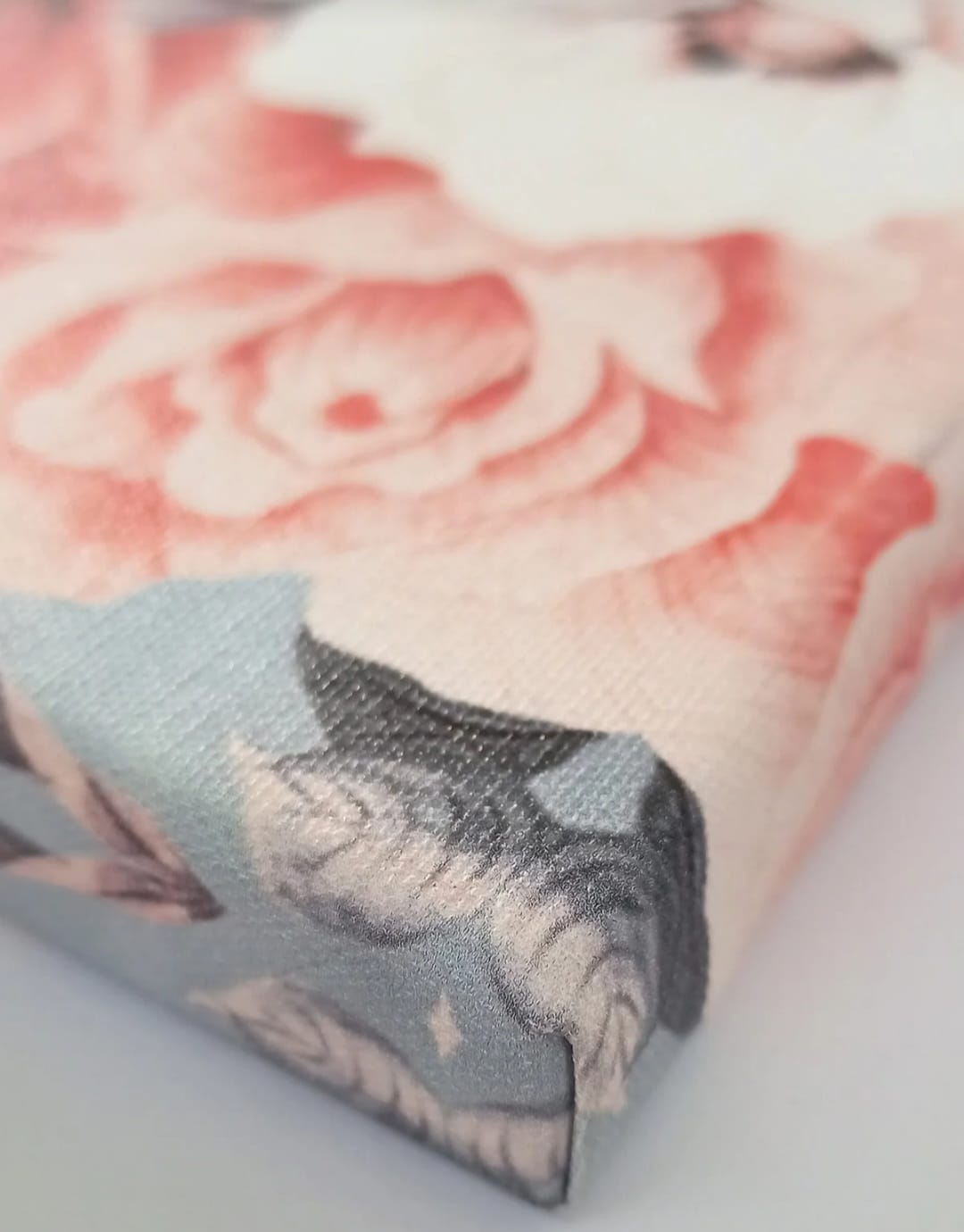 Verdenskart med Flaggsymboler - Lærende Dekorativ Kanvasmaleri