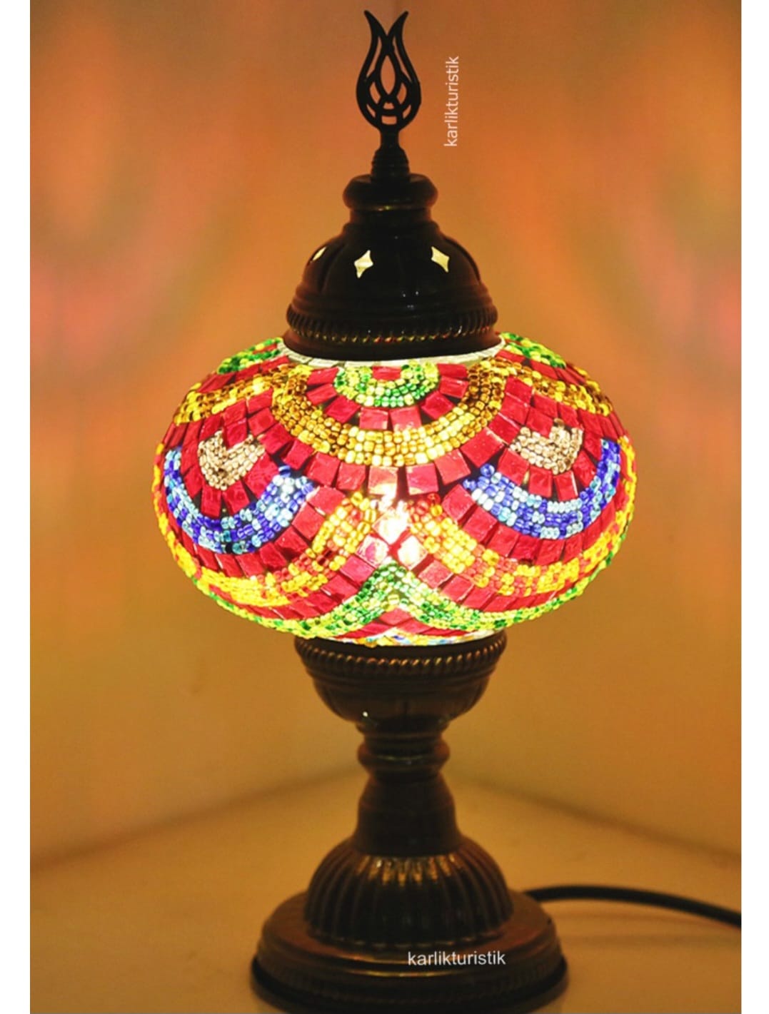 Mosaikk-Autentisk-Anatolia-Lampe-I-S-T-5002