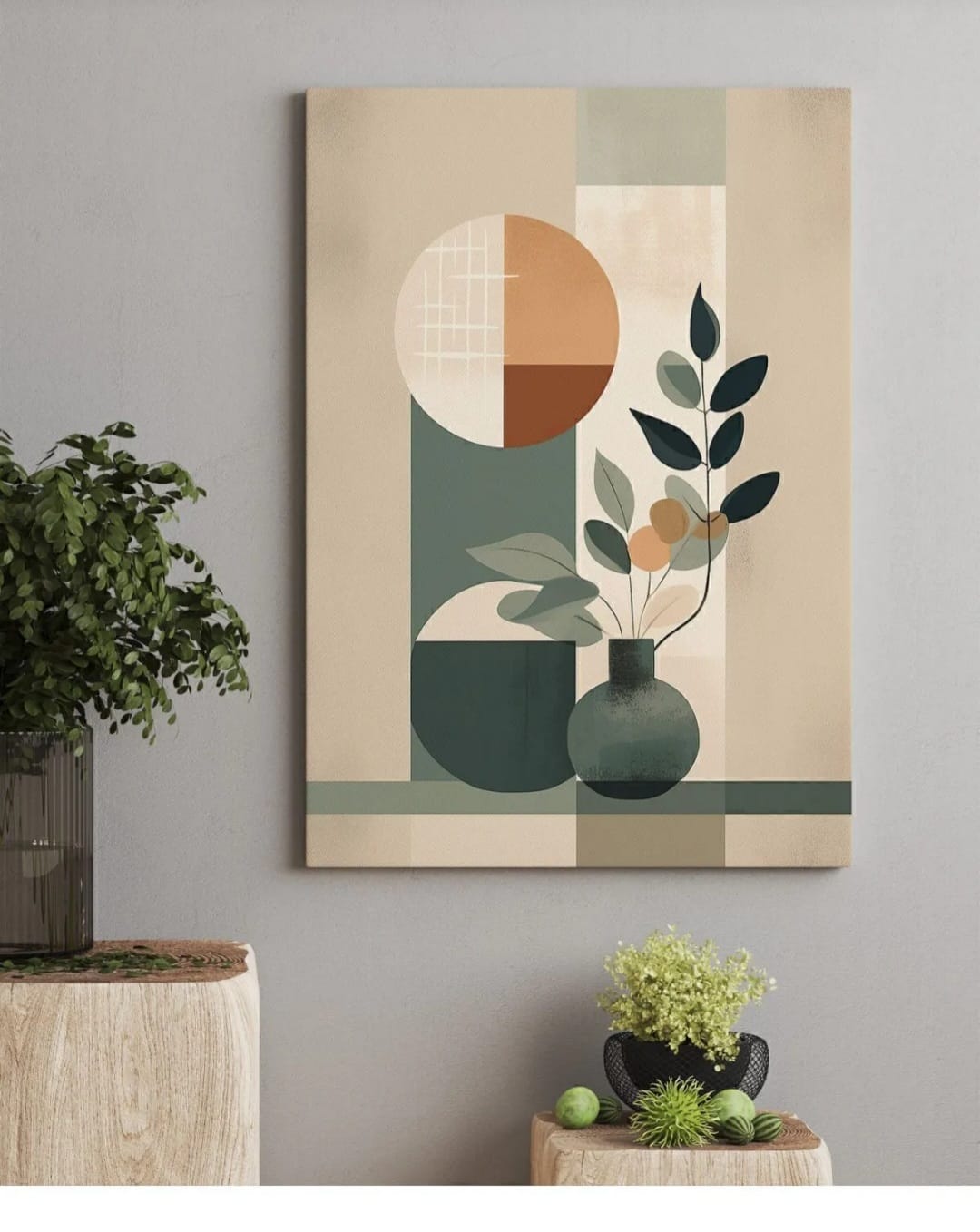 Moderne Lerret Bilde til Hjemmedekorasjon – Holdbar Kanvas Veggdekorasjon