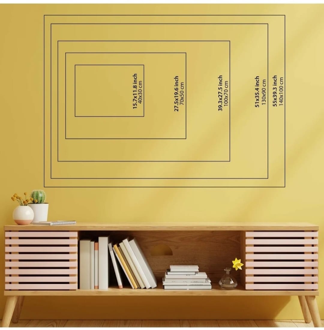 Demont Lane Dekorativ Kanvasbilde – Moderne Lerretskunst -70*100 cm