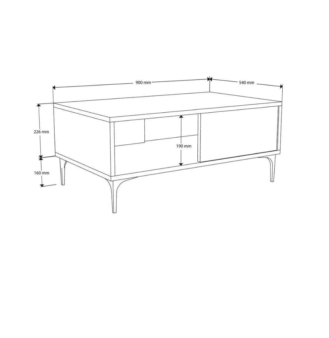 Mezza 2097 BENITO Stuebord