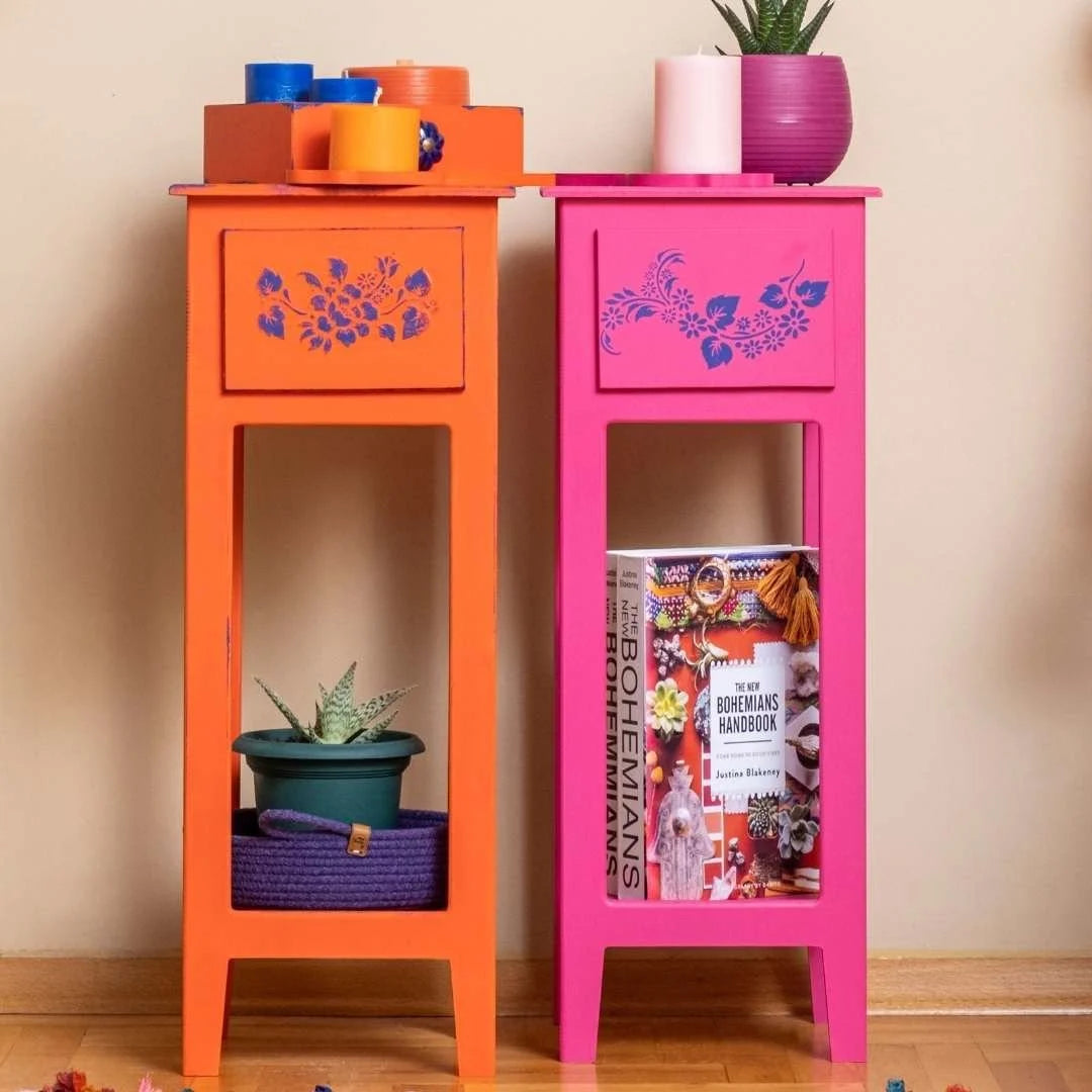 Bohemian oransje mini nattbord