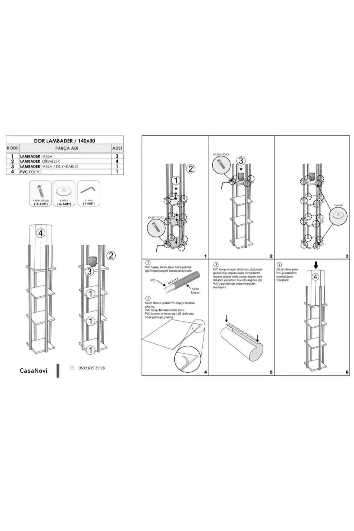 Genel Markalar Gulvlampe