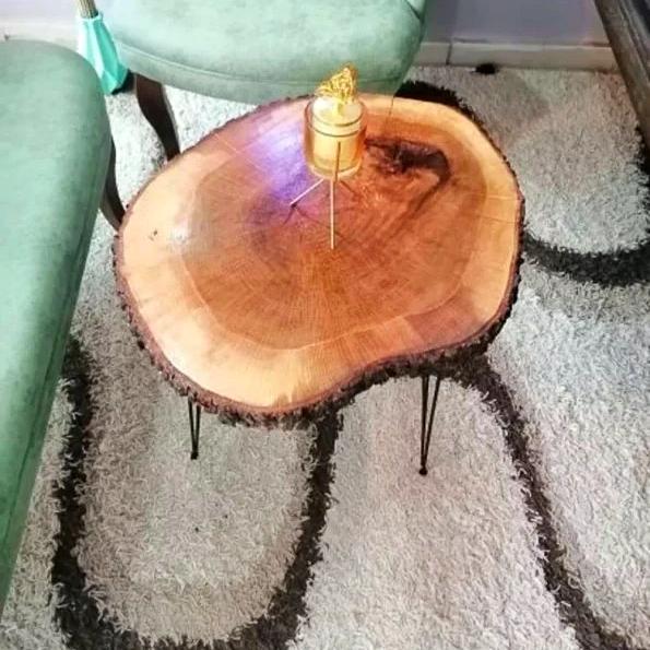 Eikekulebord Logg Salongbord | Naturlig og Tilpassbart Design