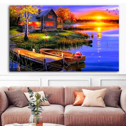 Lerretsbilde Naturlandskap - 60x90 cm