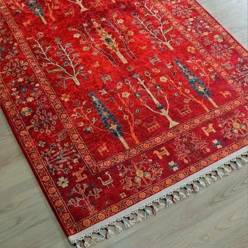 Dekorativt sklisikkert gulvteppe