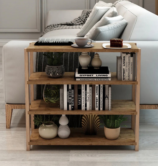 Helsa 4-Hyllers Sidebord Atlantisk furu