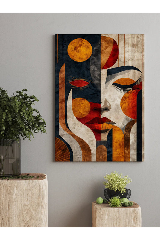 DESİGN Blomsterdekorert Lerretsbilde – Moderne Veggkunst til Hjem, Kontor og Butikk-60*120 cm