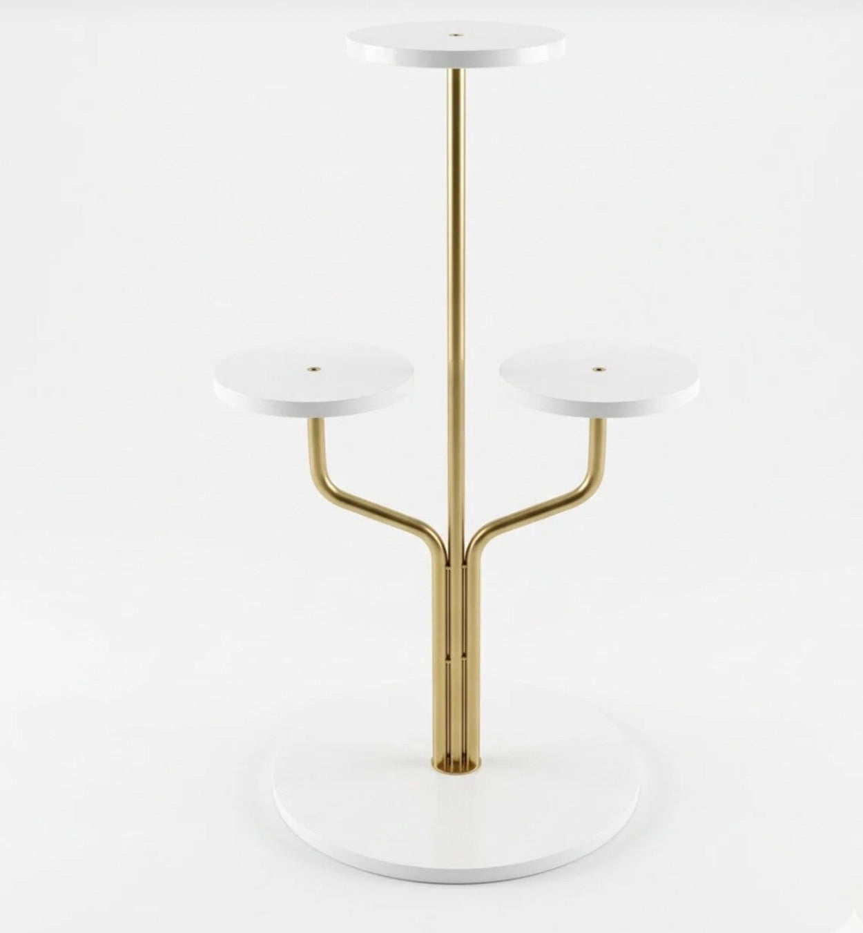 Fec/Dekorativt Sidebord og Blomsterbord – Elegant Plantestativ for Stue