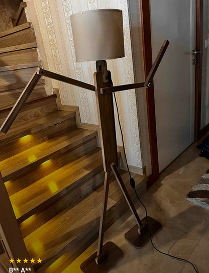Homedit Smart Gulvlampe Hjørnelampe Lampeskjerm