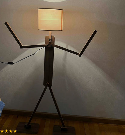Homedit Smart Gulvlampe Hjørnelampe Lampeskjerm