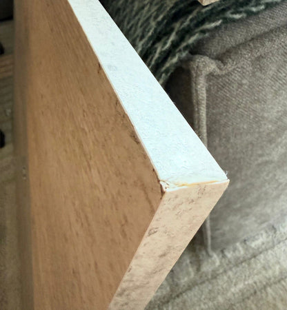 MUEV Rektangulært Stuebord i Grått | 105x45 cm | Skandinavisk og Moderne Design