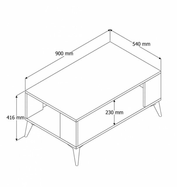 Mezza Authentic Orta Sehpa 2060